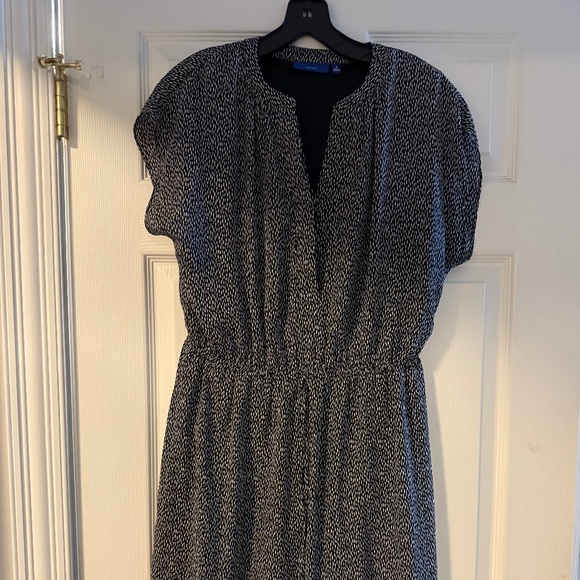 Black dress with white specks - Picture 1 of 4